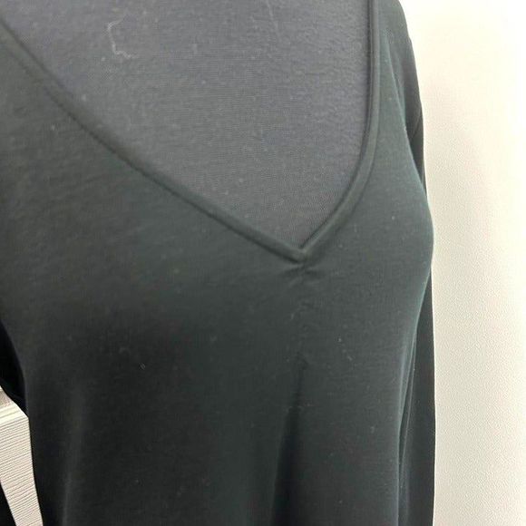 Eileen Fisher Tencel Long Sleeve Midi‎ Dress Womens M - Picture 3 of 7